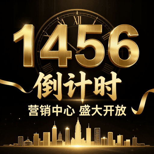 商务庆典素材：奢华金色商务庆典倒计时