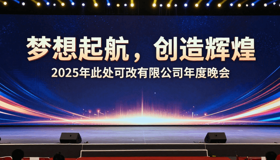 企业年会素材：梦想启航 创造辉煌：2025年企业年度盛典