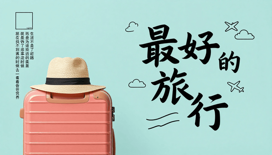 清新配色素材：清新文艺风最佳旅行，邂逅世界之美