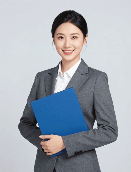 简洁现代素材：亲和商务风：职场女性专业形象展示