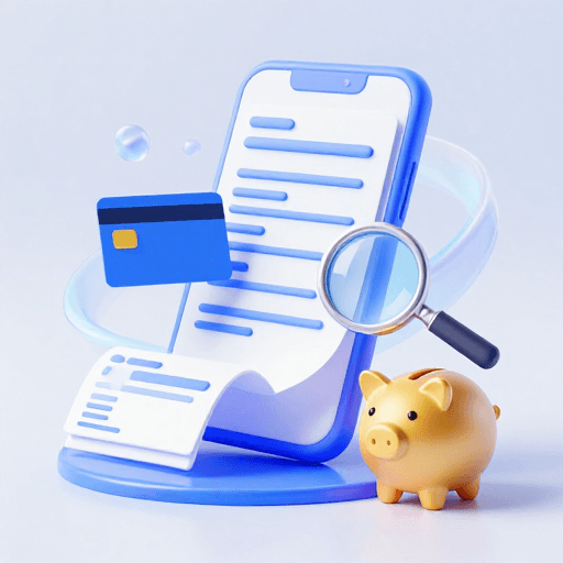 广告素材素材：智能金融业务办理：3D透明化服务体验