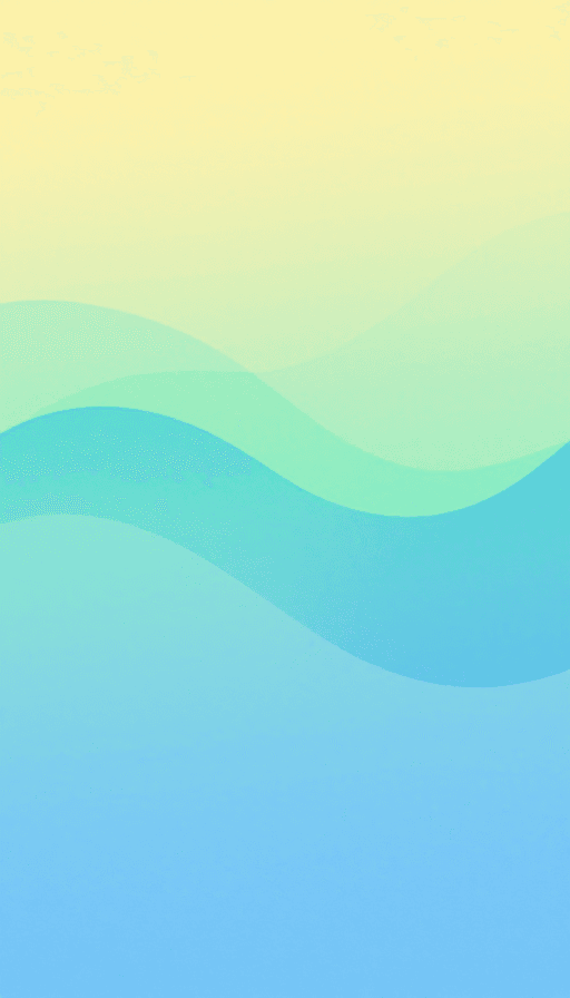 UI界面素材：柔和渐变流动背景，简约现代与自然科技融合