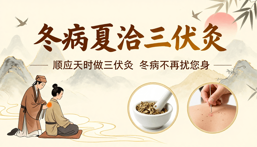 冬病夏治素材：冬病夏治三伏灸：古典养生艺术