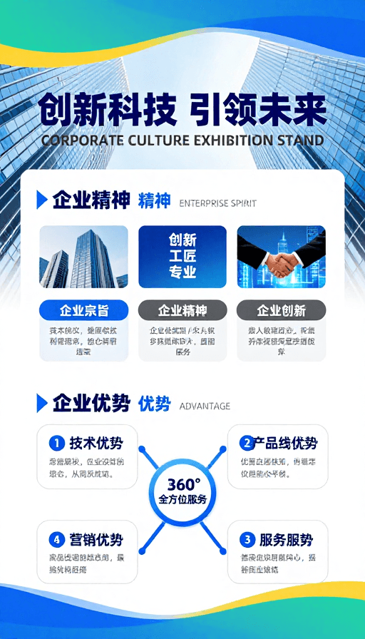 未来风格素材：未来科技：企业形象与创新的视觉宣言