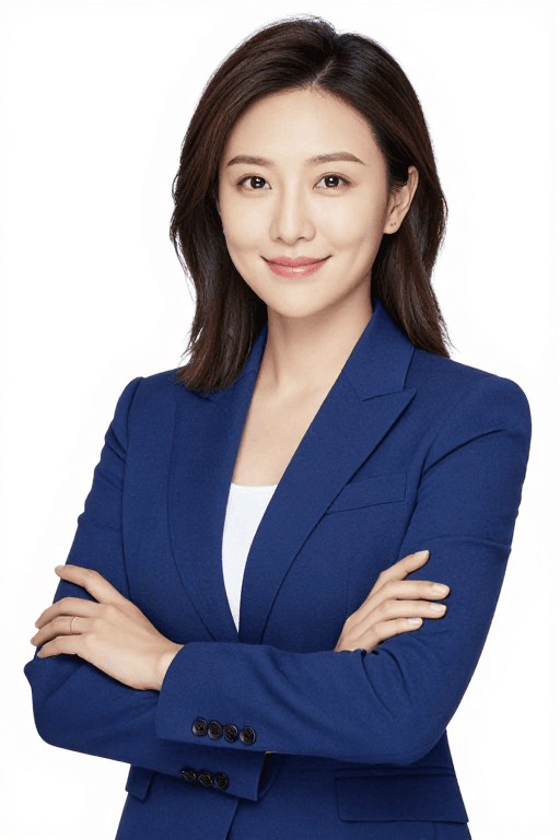 职业女性素材：魅力中国女高管自信微笑