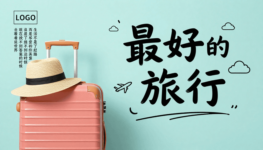 旅行素材：最好的旅行：探索世界美好瞬间的轻松旅途