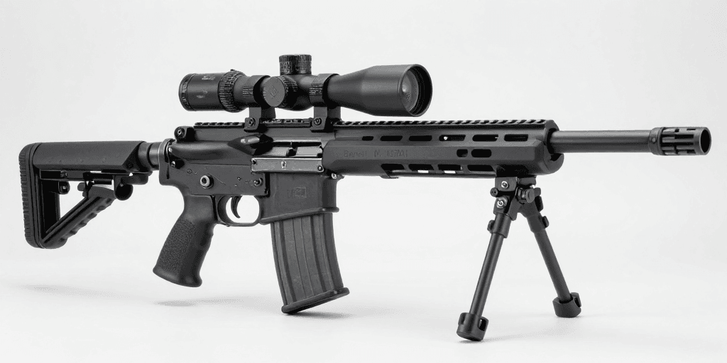 武器展示素材：Barrett M107A1 狙击步枪专业级展示