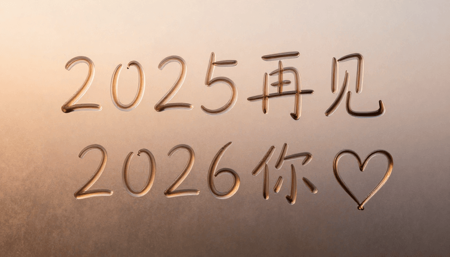 唯美摄影素材：2026迎新祝福：雾窗暖橙情书，唯美瞬间