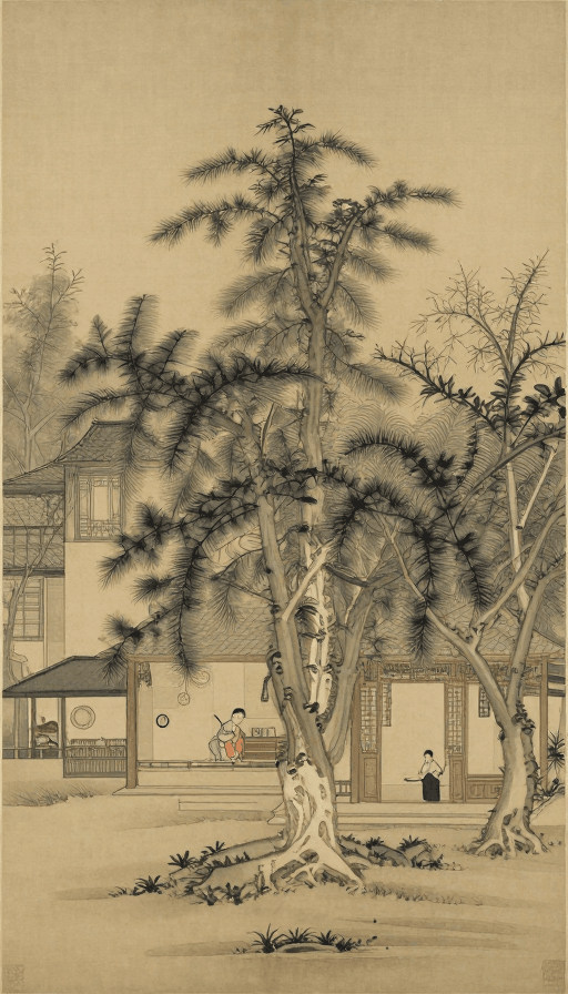 艺术展示素材：禅意留白：大师水墨丹青意境