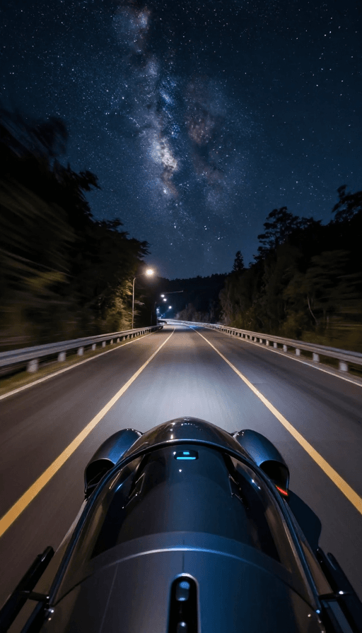 科幻太空素材：星际破界：破界舟极速穿越星空隧道