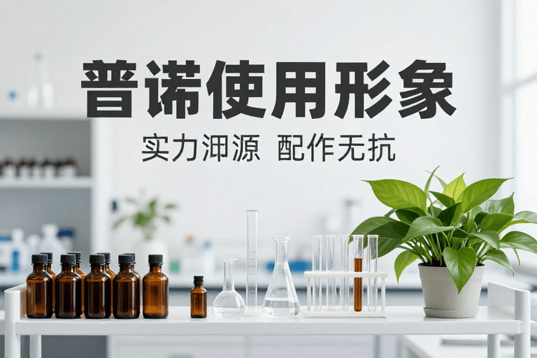 专业形象素材：现代简约实验室：科学与自然交融之美