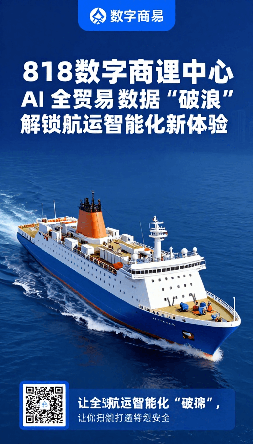 数据驱动决策素材：数智船舰领航全球贸易新纪元