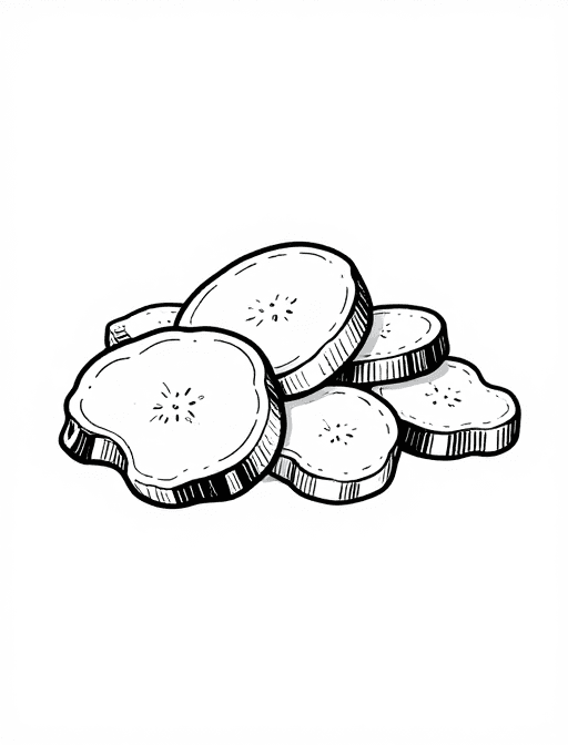 黑白插画素材：极简白描中药材插画：黑白艺术下的草本之美