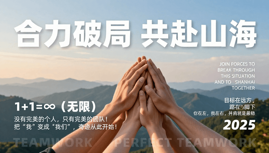 团队协作素材：携手共进：打造无限可能的团队力量