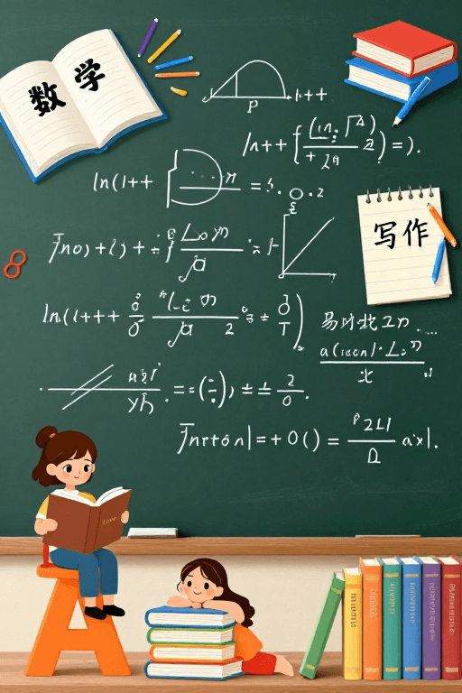 教室环境素材：数学公式与沉浸式课堂氛围