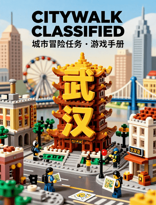 乐高微缩景观素材：乐高武汉微缩城：城市探险机密任务