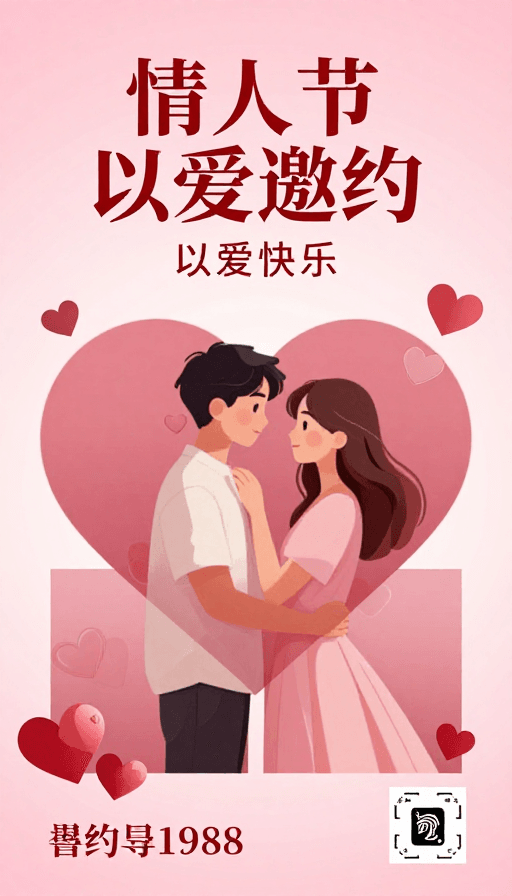 情人节素材：情人节专属：以爱之名，邀你共赴浪漫之约
