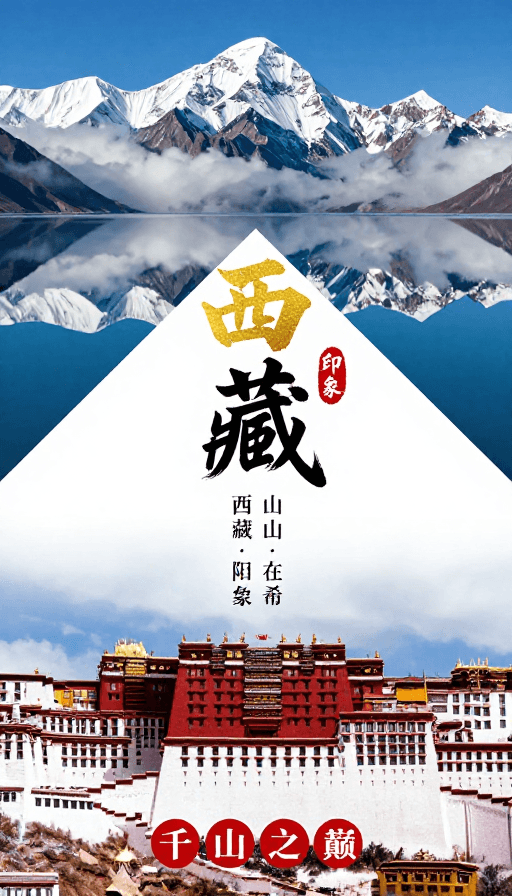 布达拉宫素材：西藏印象：传统与现代交融的壮丽风光