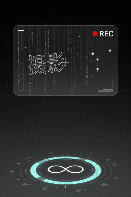 UI元素素材：未来影像采集系统：深邃科技监控界面