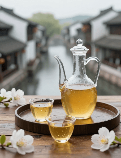 产品展示素材：江南黄酒静美时光：治愈系超高清实拍