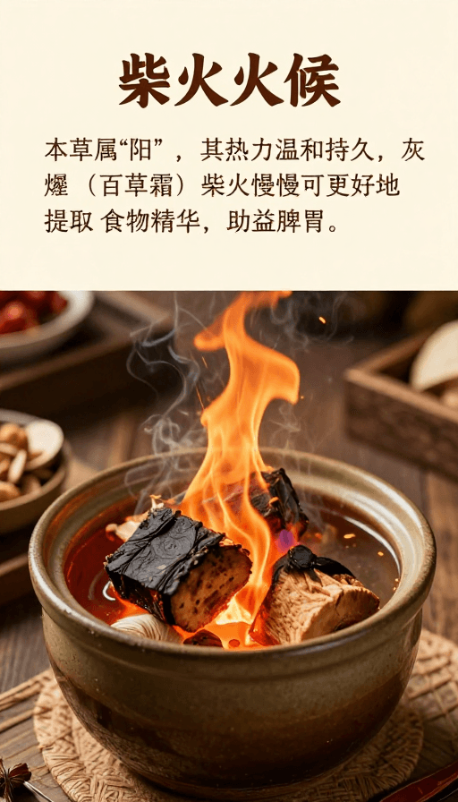 中医文化素材：柴火药膳：中医火候的养生智慧