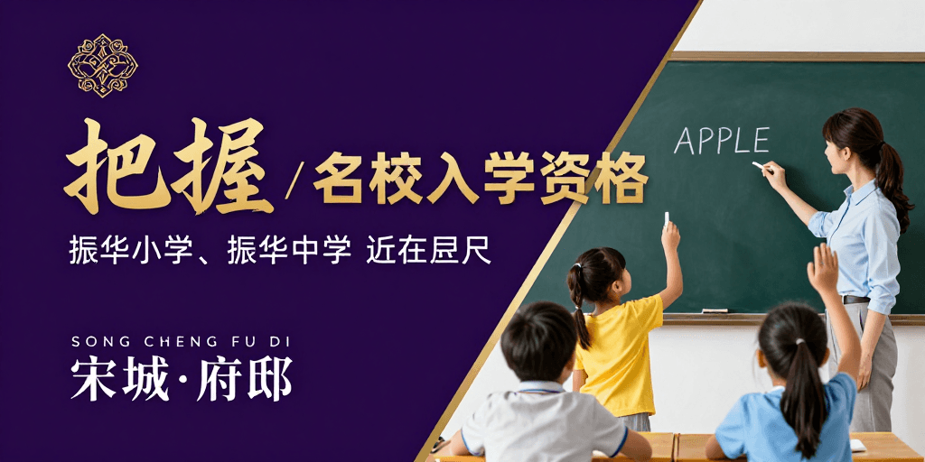 深紫金配色素材：深紫金调教育海报，彰显名校入学资格
