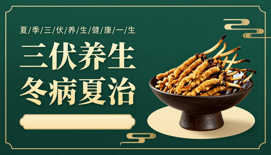 冬病夏治素材：三伏养生 · 冬病夏治 中式传统健康理念