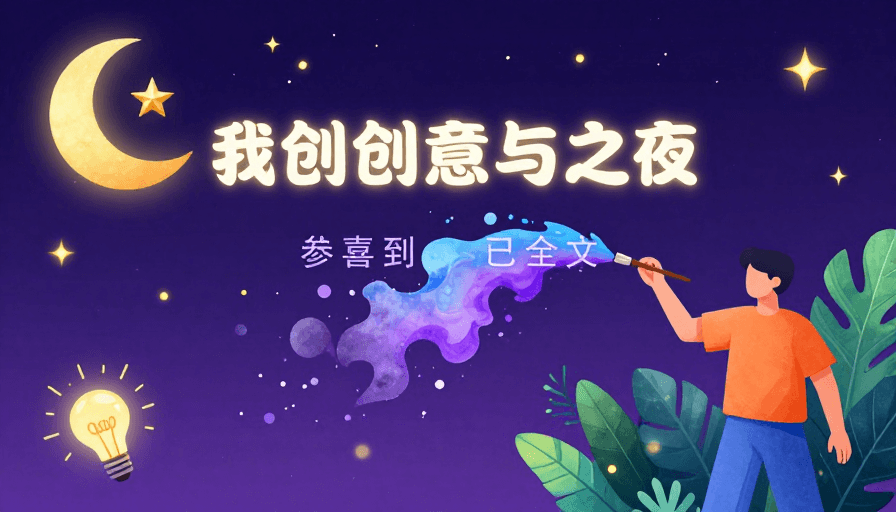 梦幻风格素材：璀璨星河下的创意绘画之旅