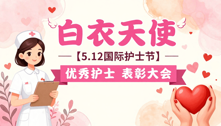 护士节素材：白衣天使风采：国际护士节优秀表彰