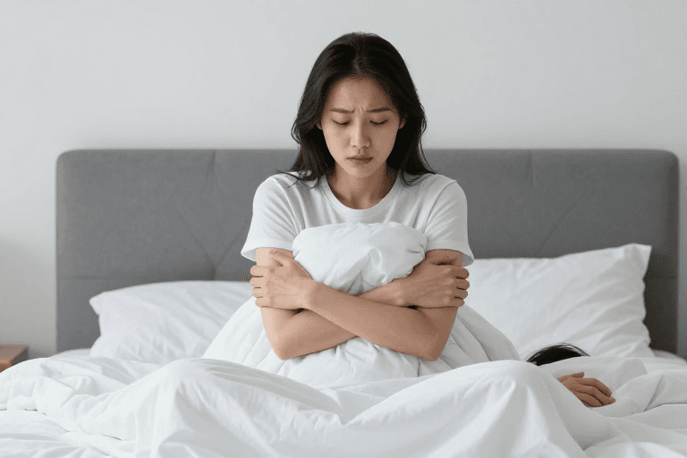 广告宣传图素材：孤寂与陪伴：深夜床头的冷暖交织