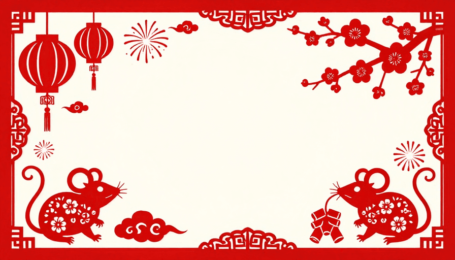 剪纸艺术素材：喜庆红剪纸春节背景图