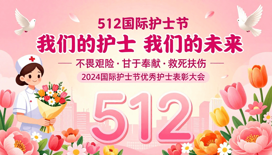 人文关怀素材：512国际护士节：温暖守护与青春力量