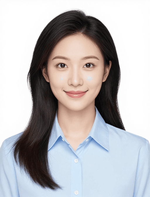 商务人像素材：亚洲女性商务肖像：专业形象展示