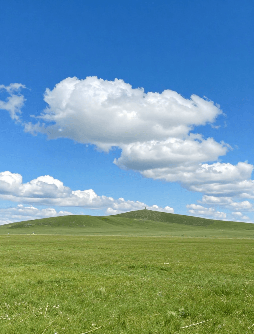 草原风景素材：草原辽阔震撼远景，自然风光大片