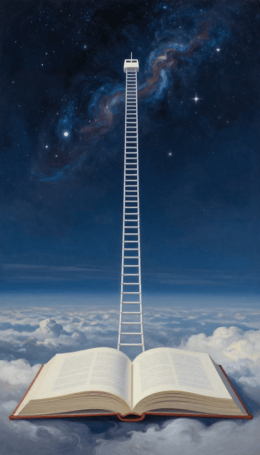 书籍元素素材：星河书轨·现代油画艺术杰作